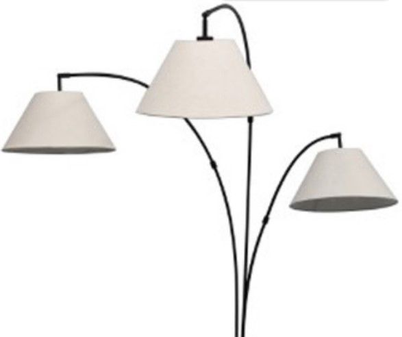 Signature Design by Ashley® Gibbswellner Black Arc Lamp-2
