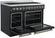 FORNO® Paolo 48" Black Freestanding Induction Range-3