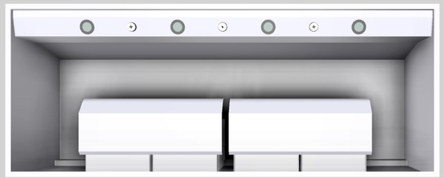Vent-A-Hood® 60" Wall Mounted Range Hood-White-2