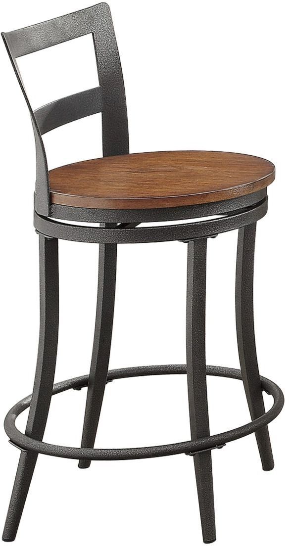 Mazin Furniture Selbyville Swivel Counter Chair-0