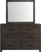 Elements International Shelby Wood Mirror-2