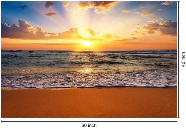 Classy Living Sunset Beach Wall Art-2