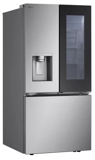 LG 33" 24.5 Cu. Ft. Stainless Steel Smart Standard-Depth MAX™ French Door Refrigerator with InstaView® Door-in-Door® -4