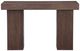 Bassett Mirror Padula Dark Brown Console Table-1