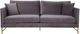TOV Furniture Massi Grey Velvet Sofa-0