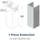 Hauslane Matte White Chimney Extension-0