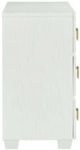 Fairfield® East Camden Antique Brass/Pearl 3-Drawer Chest-2