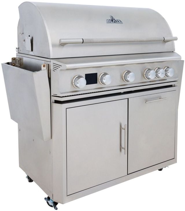Blaze™ LTE PRO 40'' Stainless Steel 5-Burner Gas Grill Cart-2