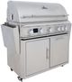 Blaze™ LTE PRO 40'' Stainless Steel 5-Burner Gas Grill Cart-2