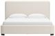 Signature Design by Ashley® Brintstreet Beige King Upholstered Panel Bed-1