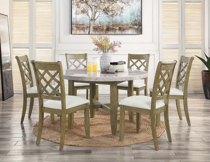 Acme Furniture Karsen Dining Table - Thumbnail 5