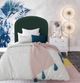 TOV Furniture Vivi Forest Green Velvet Twin Bed-4
