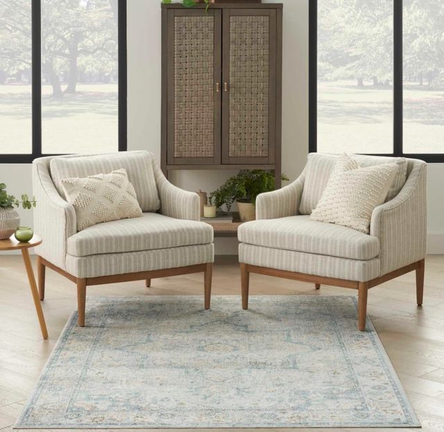 Nourison Home™ Astra Machine Washables 5'x7' Style 18 Area Rug-1