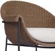 Four Hands Suerte Arashi Salt/Faux Dark Hyacinth Acrylic/Polyethylene Outdoor Chair -5
