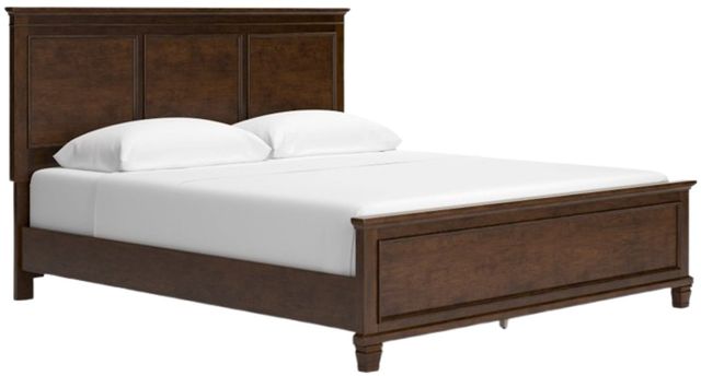 Signature Design by Ashley® Danabrin Brown California King Panel Bed-0