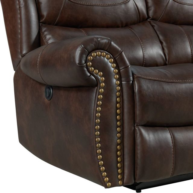 Intercon Hyde Park Tobacco Loveseat-3