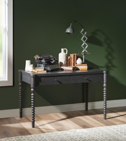 Legacy Classic Vintage Market Kettle Black Writing Desk-2