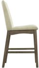 Elements International Dapper Gray Counter Side Chair-3