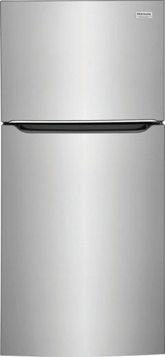 Frigidaire® 30" 20 Cu. Ft. Smudge-Proof® Stainless Steel Garage Ready Freestanding Top Freezer Refrigerator 