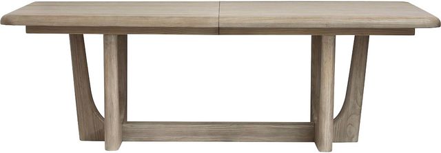 Magnussen Home® Braelyn Dorian Grey Trestle Dining Table-2