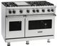 Viking® 5 Series 48'' Blush Pro Style Natural Gas Range with Griddle-1