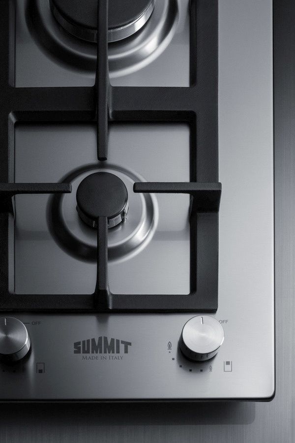 Summit® 12" Stainless Steel Propane Gas Cooktop-2