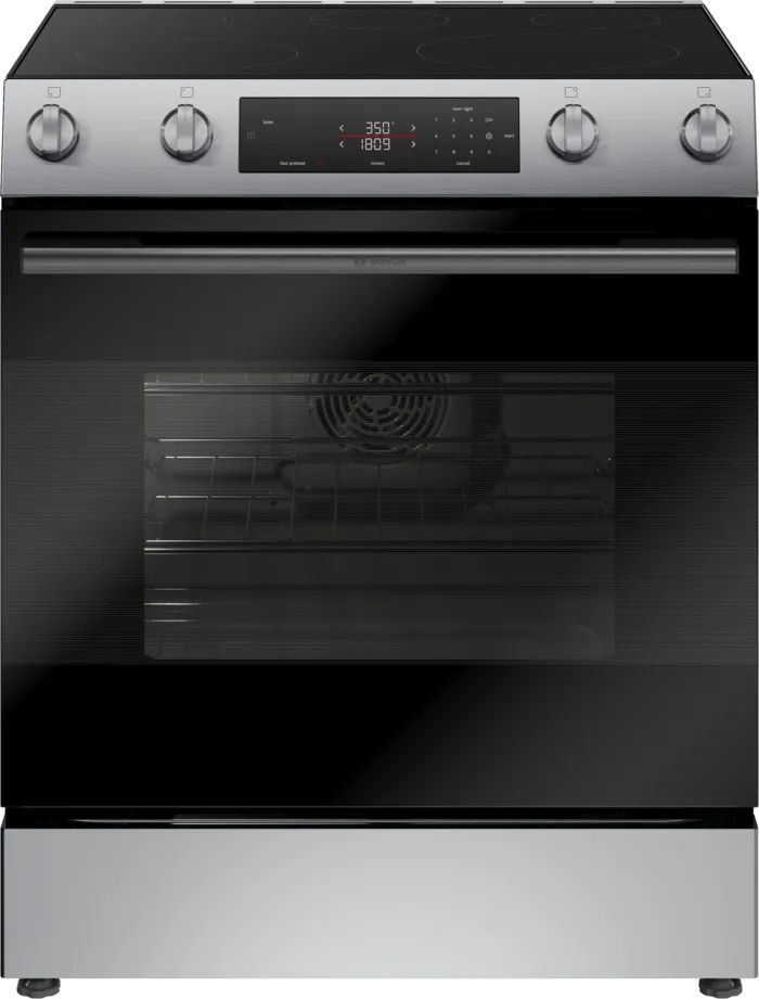 Bosch 100 Series 30" Stainless Steel Slide In Electric Range 