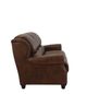Soft Line 7863 Chocolate All Leather Sofa-3