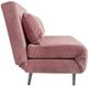 A & B Home Black/Blush Pink Sofa Bed-3