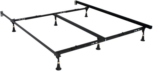 Home By Hollywood Lev-R-Lock® High Carbon Twin/Full Bed Frame with Glide-0