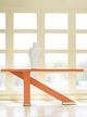 Century® Customizable Omni Three Legs Console Table -4