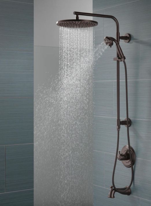 Delta Universal Showering Venetian Bronze H2Okinetic® 3-Setting Hand Shower-4