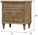 Emerald Home Interlude Sandstone Buff Nightstand-2