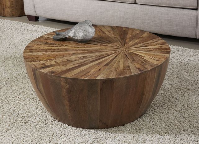 Coast2Coast Home™ Durston Light Brown Cocktail Coffee Table-3
