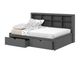 Carter Full Grey Bed with Storage-4