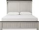 Signature Design by Ashley® Darborn Gray/Brown Queen Panel Bed-1