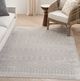 Nourison Home™ Astra Machine Washable 5' x 7' Gray Area Rug-5