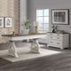 Intercon Drake French Oak/Rustic Gray Writing Desk-1