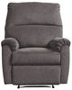 Signature Design by Ashley® Nerviano Gray Manual Recliner-2