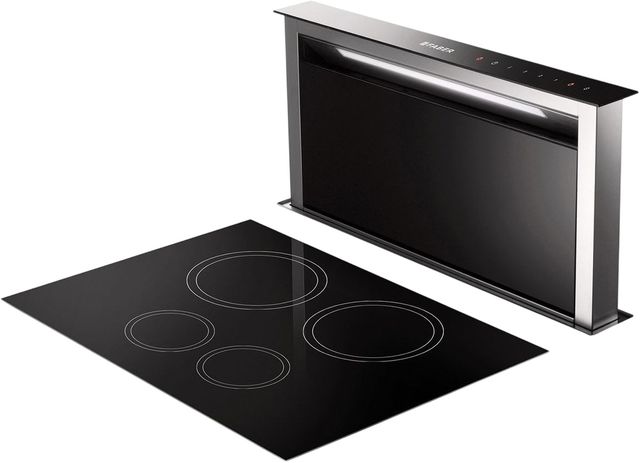 Faber Scirocco Lux 30” Stainless Steel Downdraft Range Hood-1