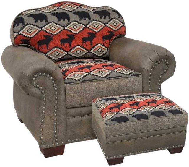 Marshfield Furniture McKinley Gray Accent Chair-1