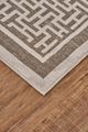 Feizy Saphir Zam Pewter/Light Gray 5'3" x 7'6" Rug-2