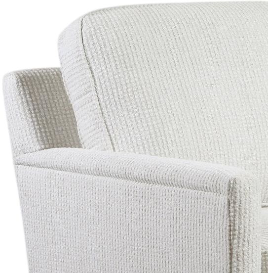 Fusion Furniture Hogan Poof Cotton Swivel Glider Chair-2