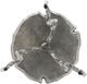 A & B Home Antique Silver Side Table-3