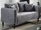 Furniture of America® Lynda Dark Gray Loveseat-0