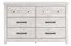 Signature Design by Ashley® Fenderport Whitewash 6-Drawer Dresser-2