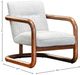 LH Home Scale Curbside Brown/Ivory Club Chair-2
