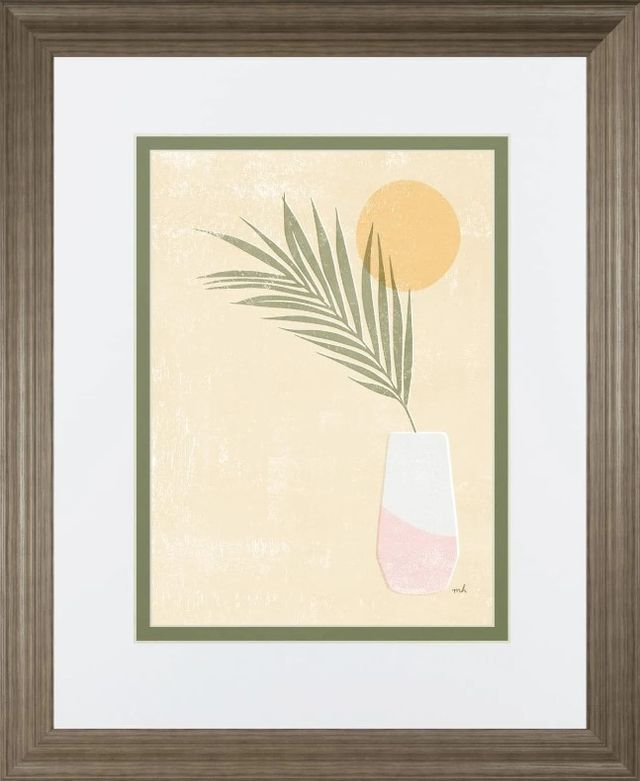 Classy Art Sun Palm II Blush by Moira Hershey Wall Art-0