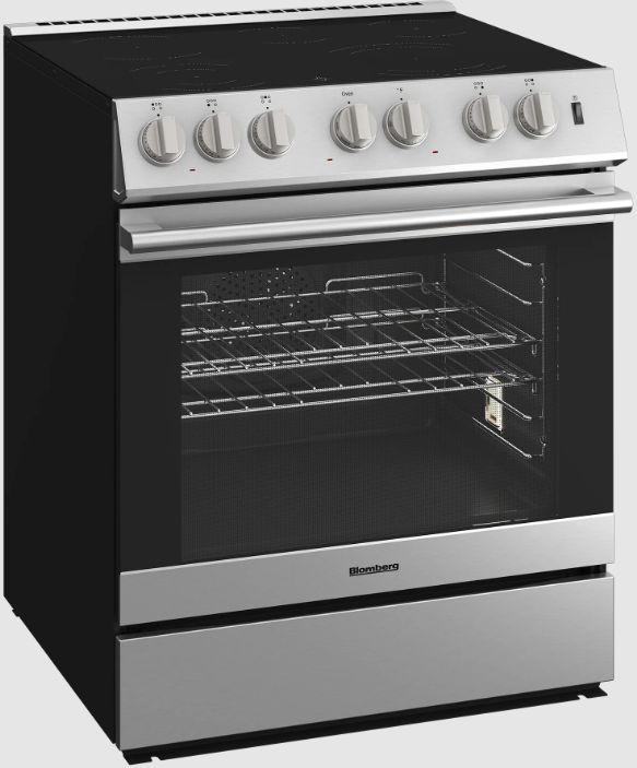 Blomberg­® 30" Stainless Steel Full Depth Slide-In Electric Range-2