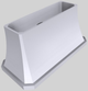 Vent-A-Hood® Designer Series 60" White Island Range Hood-3